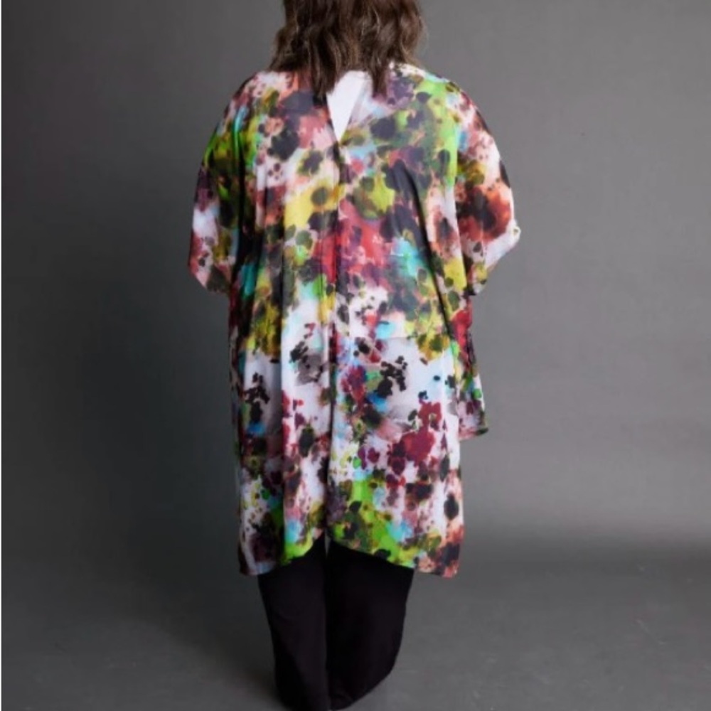 Floral Women's Swim Coverup - Picture 6 of 7